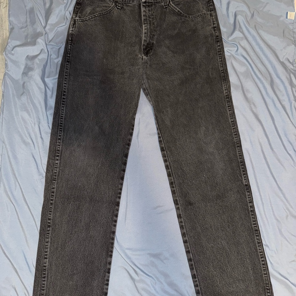 Black Rustler Jeans